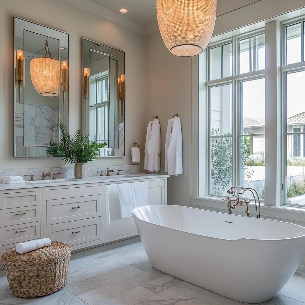 Transforme Seu Banheiro em um Luxo Acessível: Dicas Incríveis para Economizar! 2 Banheiro de Luxo: Como Ter o Seu Sem Gastar Muito?