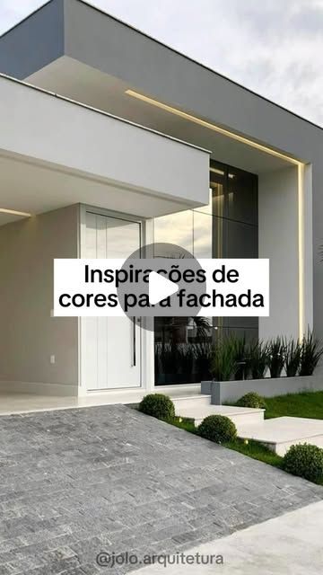 10 Ideias Incríveis para Fachadas Modernas e Simples 5 Fachadas simples com revestimentos modernos: inspire-se para renovar sua entrada