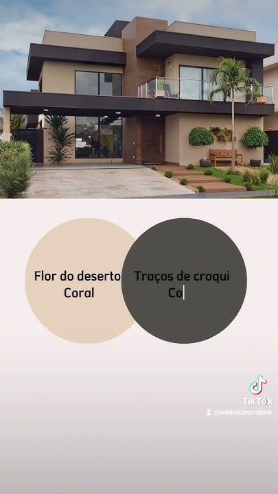 Fachadas com tons naturais: como combinar marrom, areia e verde sem pesar no visual