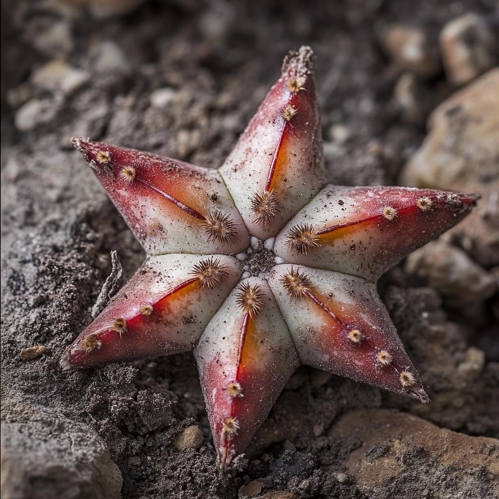 Cacto-E estrela: Características e Dicas de Cultivo para a Flor-Carniça 2 Cacto-E estrela: Características e Dicas de Cultivo para a Flor-Carniça
