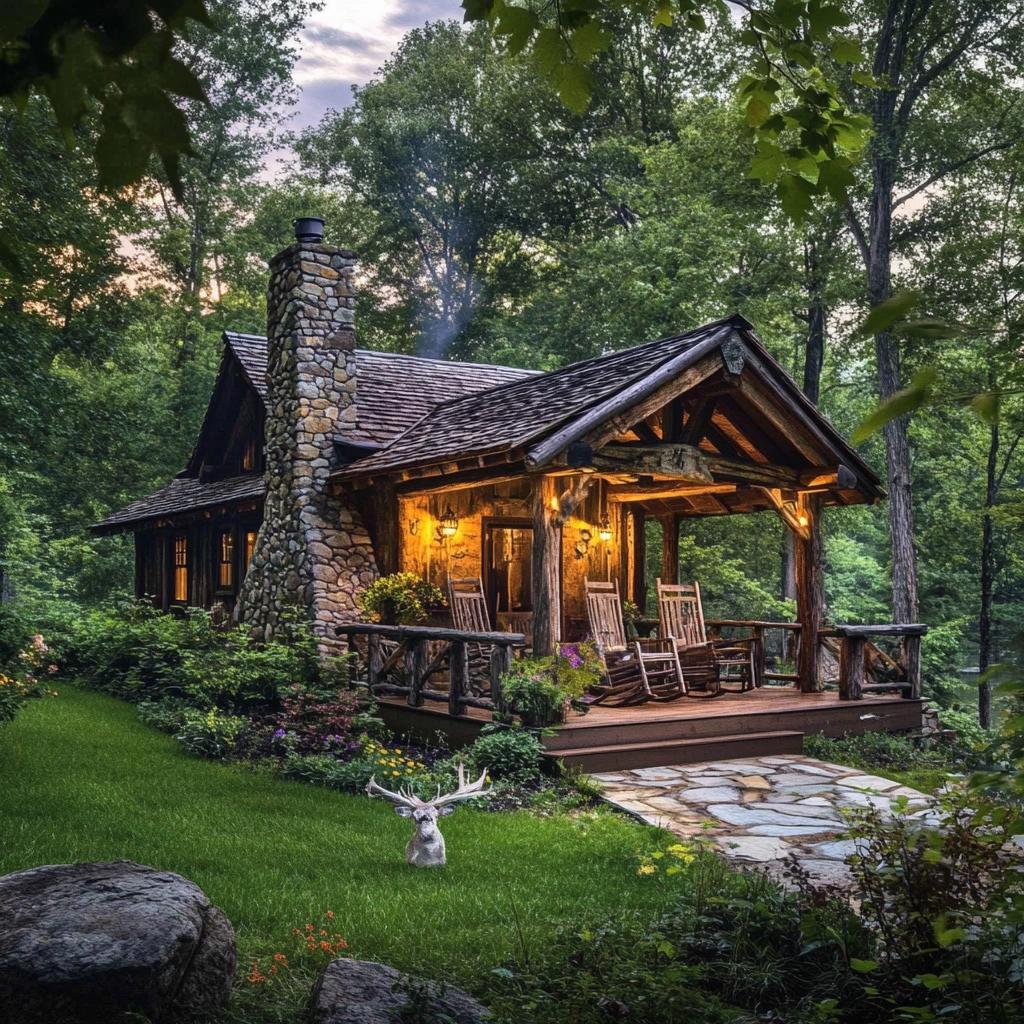 Inspire-se com 10 Casas Cabanas e seu Estilo de Vida Rústico 2 Casas Cabanas: Inspiração e Tendências para um Estilo de Vida Rústico