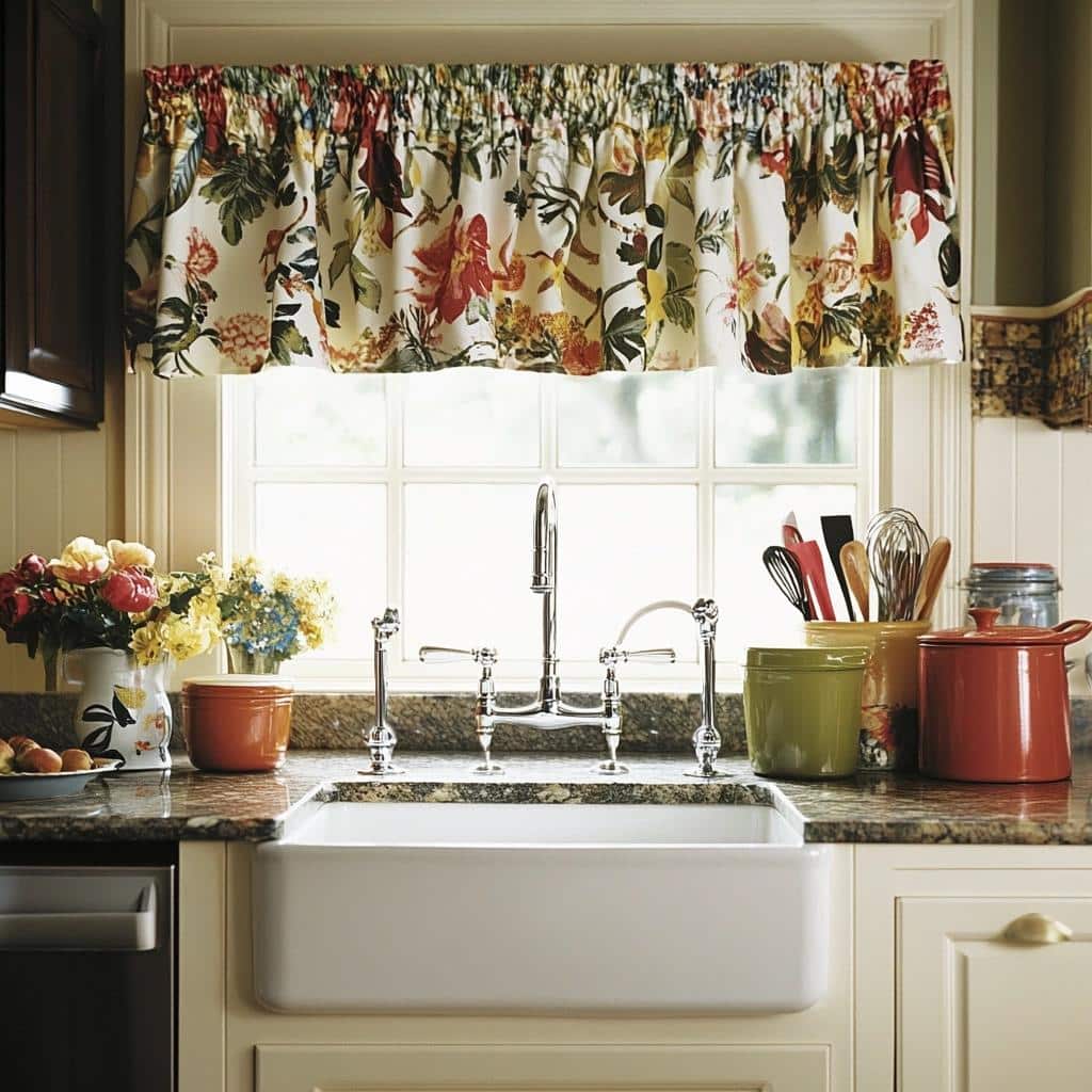 Cortina para pia: 40 ideias encantadoras para decorar sua cozinha