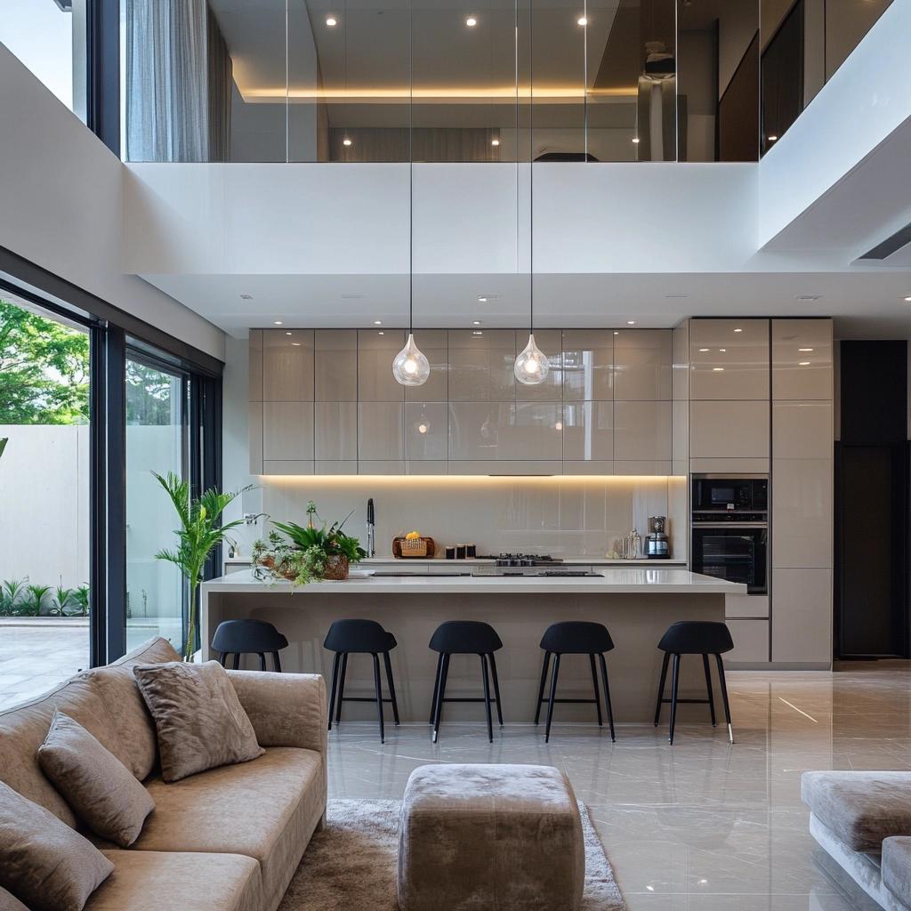 Descubra como uma Cozinha Americana Pode Transformar sua Casa em um Espaço Multifuncional! 2 Vantagens de uma Casa com Cozinha Americana