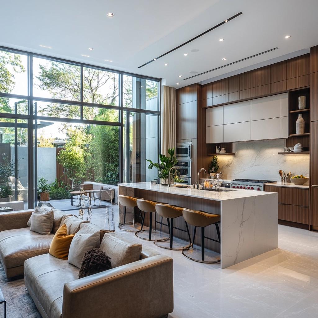 Descubra como uma Cozinha Americana Pode Transformar sua Casa em um Espaço Multifuncional! 4 Vantagens de uma Casa com Cozinha Americana