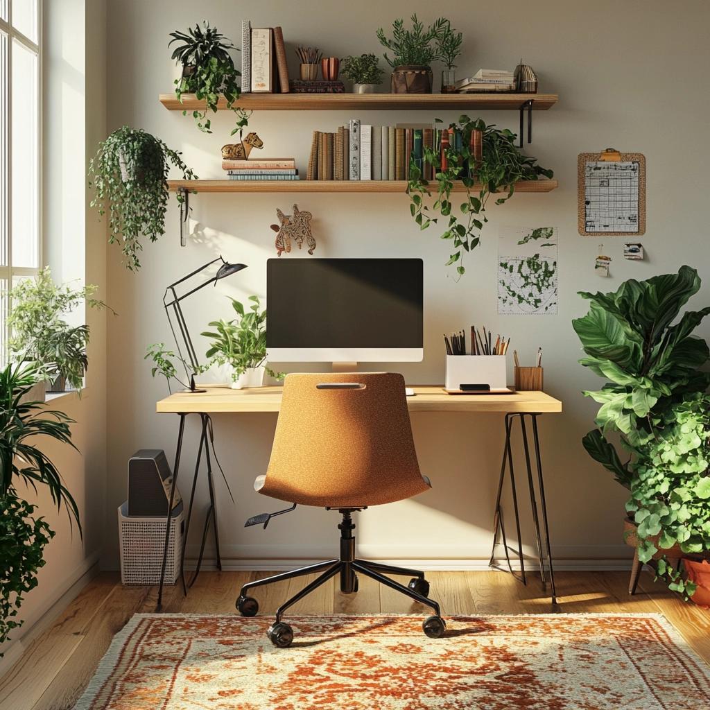 Transforme seu Home Office com Estas 6 Dicas Práticas e Econômicas! 6 6 Ideias Práticas e Económicas para Decorar seu Home Office