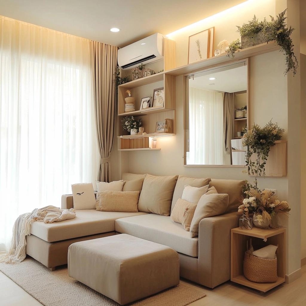 As 7 Melhores Estratégias 2 7 ideias de decoração inteligente para mini salas: mais estilo em menos espaço