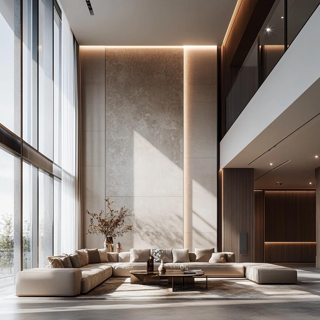 7 Tendências em Decoração Minimalista de Luxo que Vão Te Surpreender 1 Decoração Minimalista de Luxo: Menos é Mais com Elegância