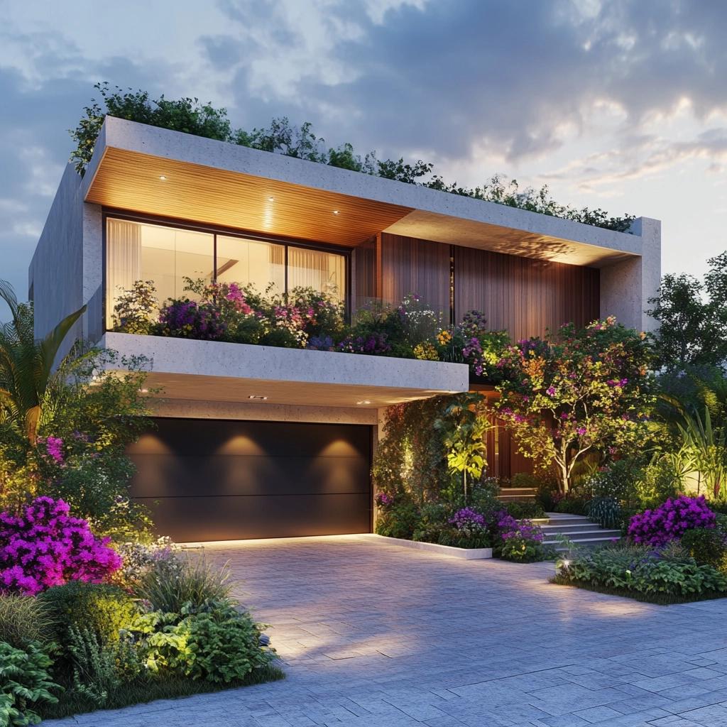 Ideias para Decorar Casa com Garagem na Frente