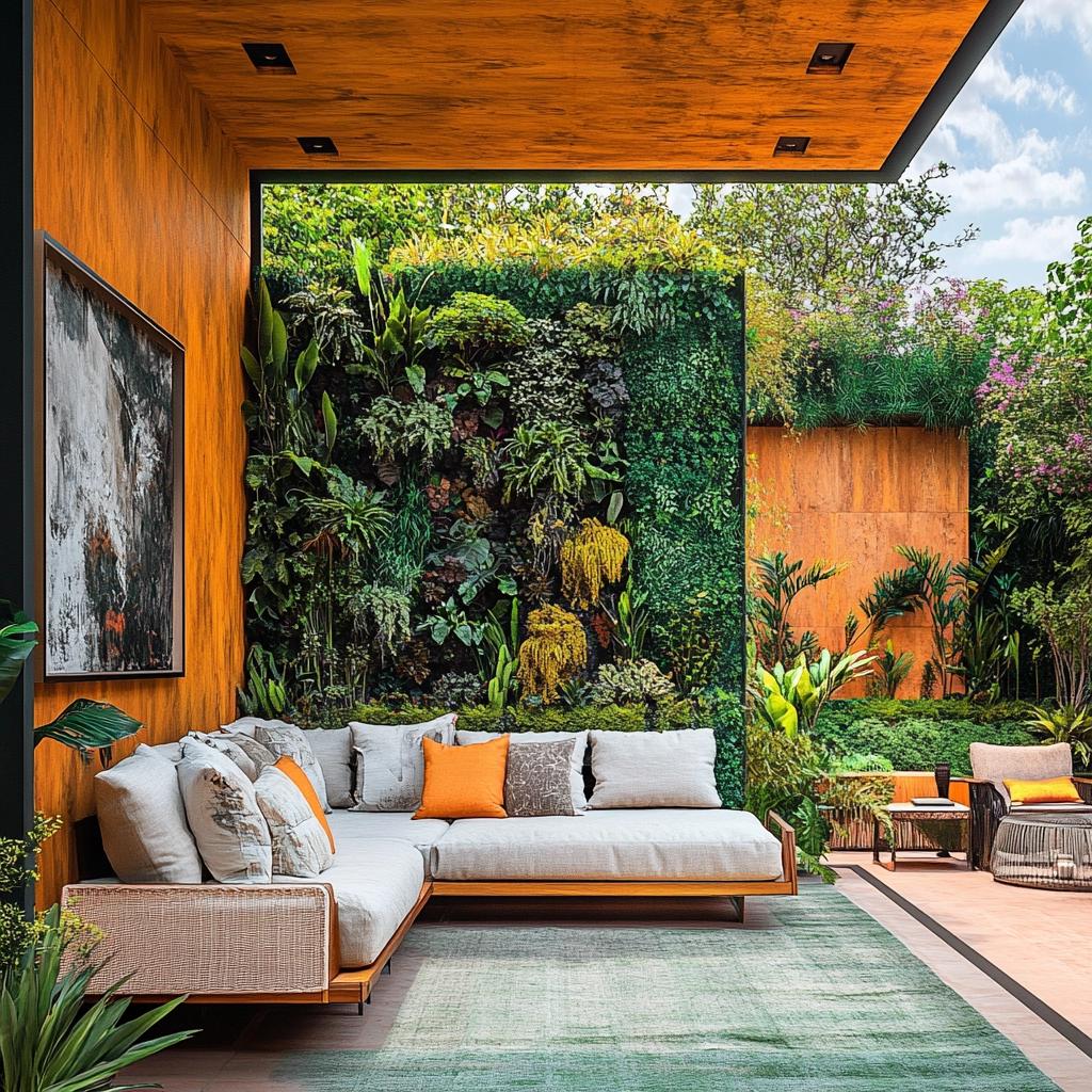 Como decorar a parede do quintal sem gastar muito: ideias fáceis e bonitas 1 Como decorar a parede do quintal sem gastar muito: ideias fáceis e bonitas