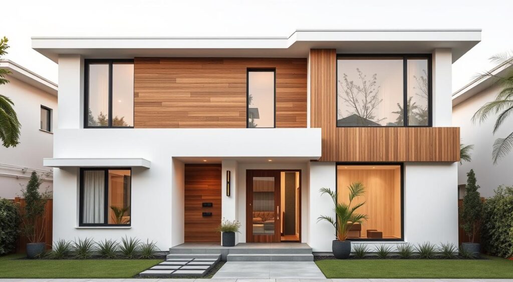 Você sabia? Como transformar a fachada da sua casa em apenas 7 metros! 9 Design de fachada que une estética e funcionalidade.