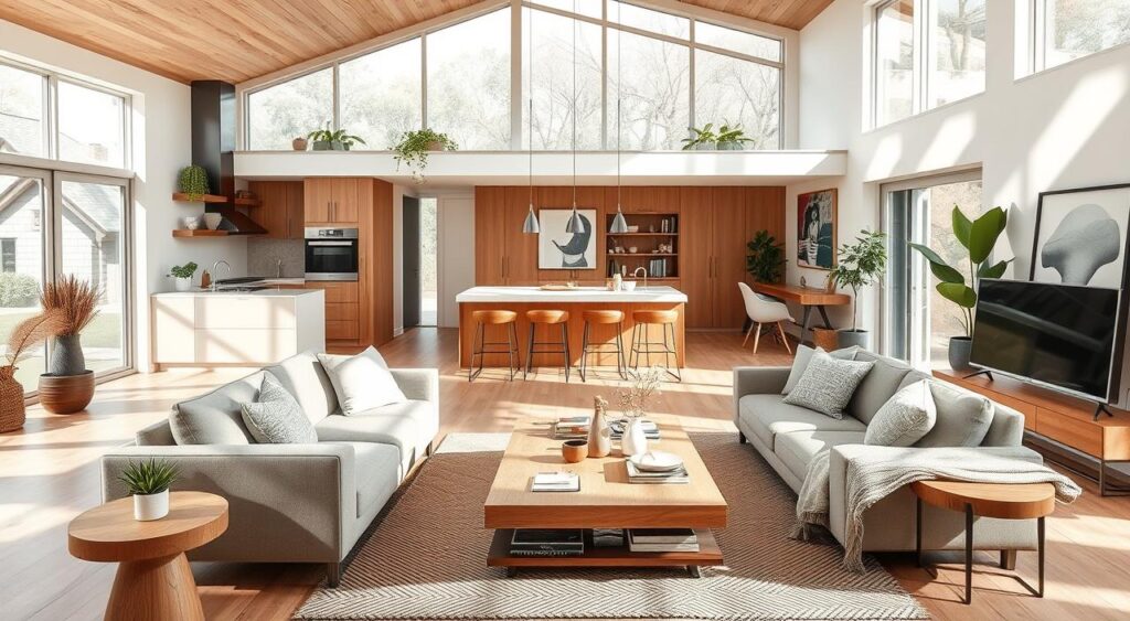 Transforme Seu Espaço: Descubra Soluções Inovadoras para Casas Sem Sala de Estar! 9 design de interiores para residências sem sala de estar