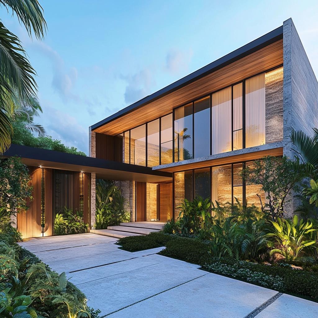 Transforme a Frente da Sua Casa: Dicas de Design Moderno que Vão Surpreender! 2 Designs Modernos para Frente de Casa – Inspire-se!