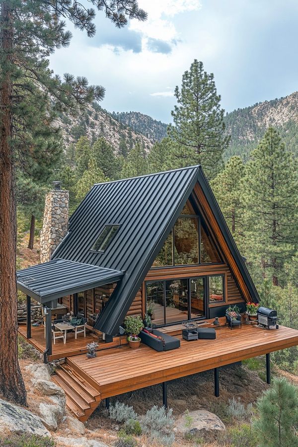 Inspire-se com 10 Casas Cabanas e seu Estilo de Vida Rústico 3 Casas Cabanas: Inspiração e Tendências para um Estilo de Vida Rústico