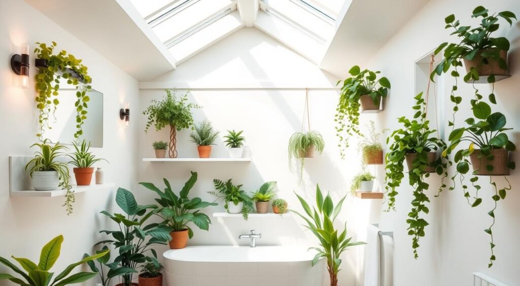 Transforme seu Banheiro com Plantas Artificiais: Dicas Imperdíveis para uma Decoração Incrível! 7 Escolhendo plantas artificiais para banheiro.