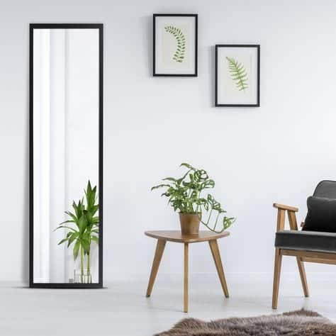 Descubra Como o Espelho de Chão Pode Revolucionar Sua Decoração! 1 Dando um ar aconchegante ao seu espaço