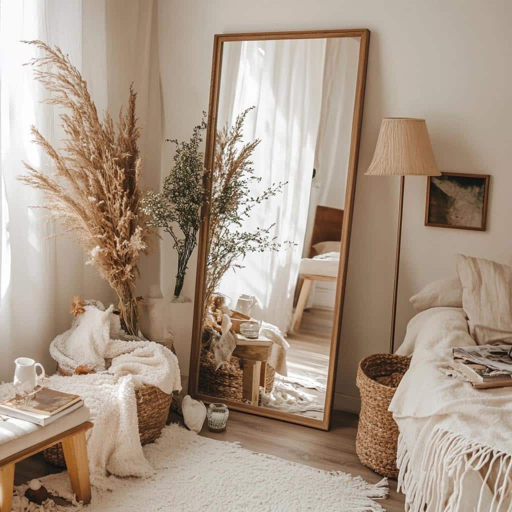 Descubra Como o Espelho de Chão Pode Revolucionar Sua Decoração! 8 Espelho de Chão: Transforme sua Decoração com Estilo