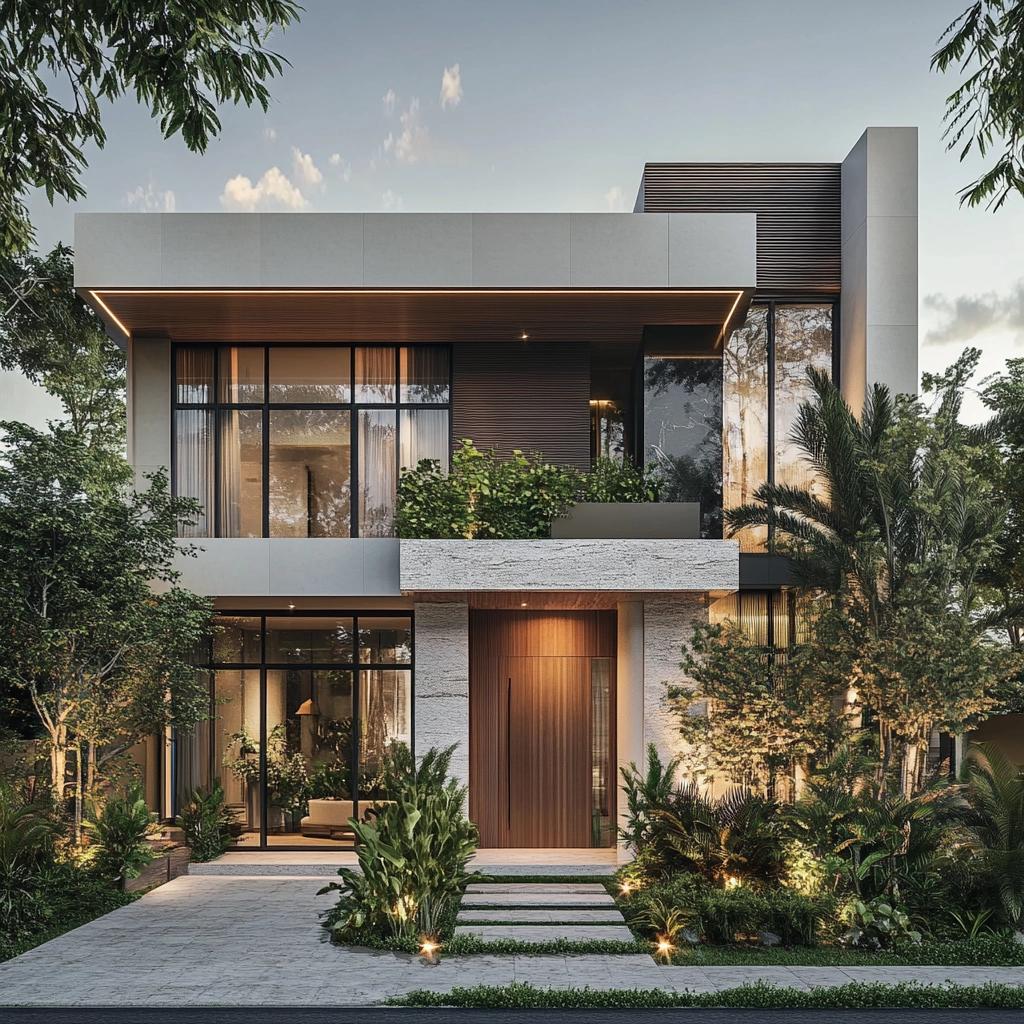 9 Inspirações de Fachadas de Casa para Todos os Estilos 4 9 Inspirações de Fachadas de Casa para Todos os Estilos