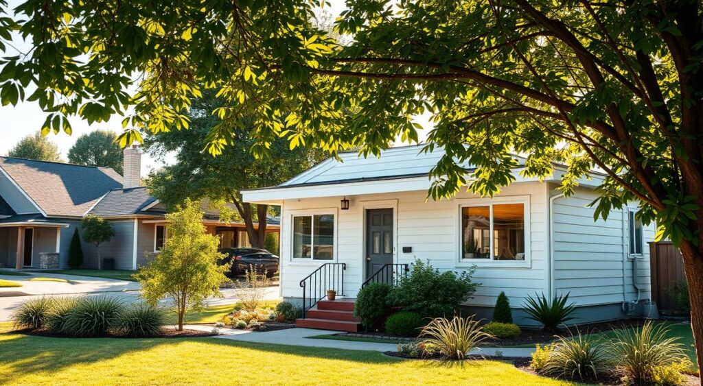 Transforme a Frente da Sua Casa: Dicas de Design Moderno que Vão Surpreender! 1 Imagem de iluminação externa.