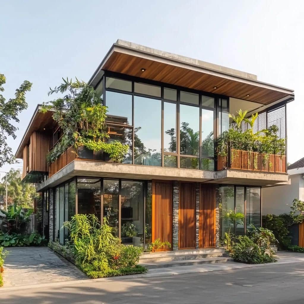 40 Fachadas de Casas de Esquina para Você se Inspirar 1 40 Fachadas de Casas de Esquina para Você se Inspirar