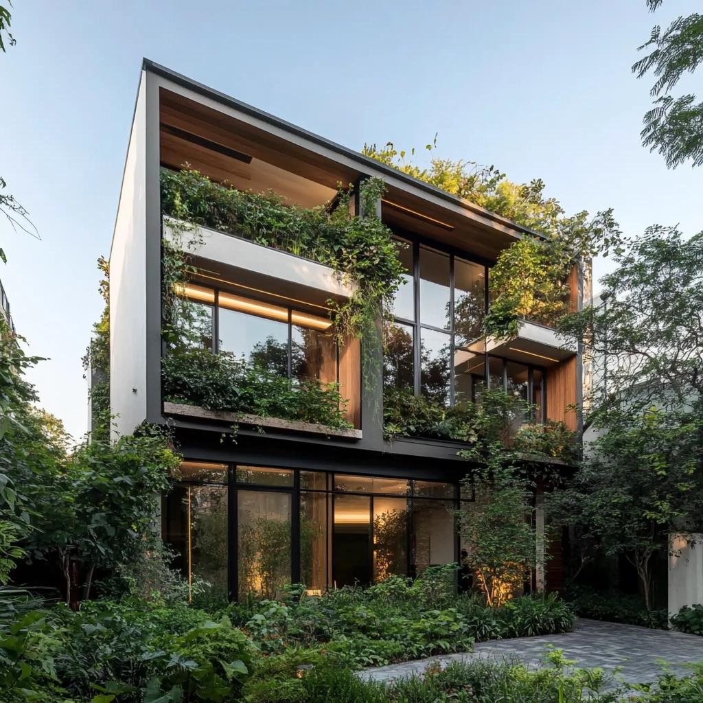 40 Fachadas de Casas de Esquina para Você se Inspirar 6 40 Fachadas de Casas de Esquina para Você se Inspirar