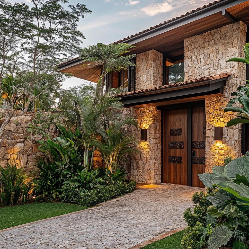 Descubra Como Pedras na Fachada Transformam o Estilo da Sua Casa! 6 Frentes de Casas com Pedras: Estilos e Dicas