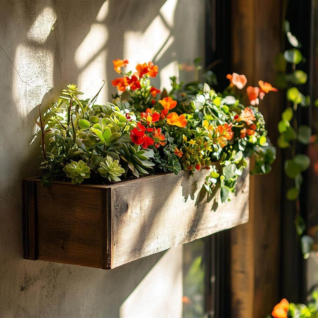 Transforme sua Casa: 60 Ideias Encantadoras com Floreiras de Madeira que Você Precisa Conhecer! 2 Floreiras de Madeira: 60 Ideias Charmosas para Decorar Sua Casa