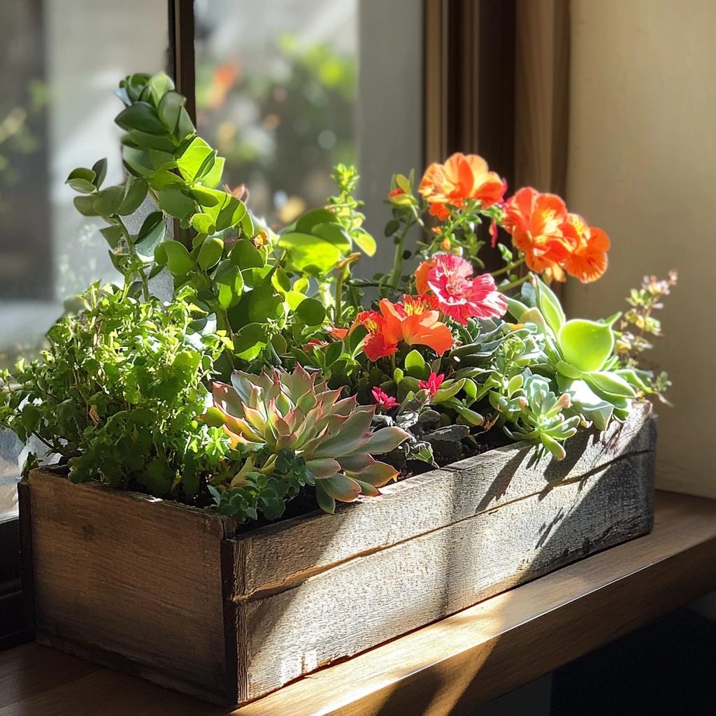 Transforme sua Casa: 60 Ideias Encantadoras com Floreiras de Madeira que Você Precisa Conhecer! 4 Floreiras de Madeira: 60 Ideias Charmosas para Decorar Sua Casa