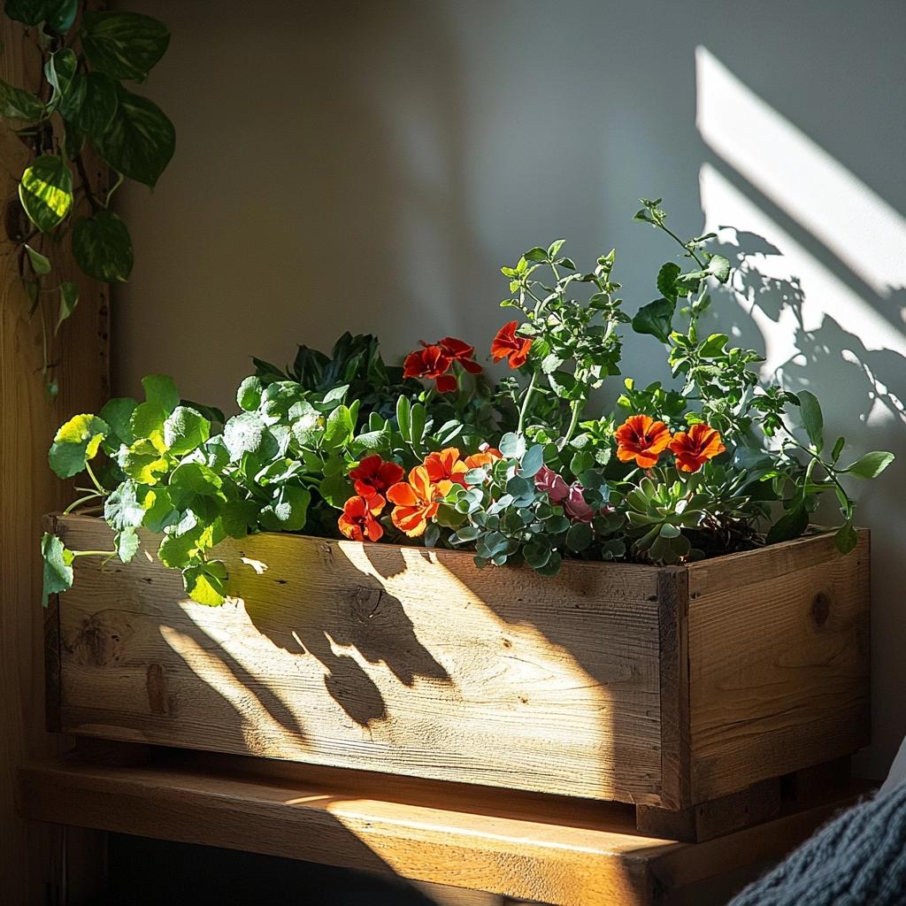 Transforme sua Casa: 60 Ideias Encantadoras com Floreiras de Madeira que Você Precisa Conhecer! 8 Floreiras de Madeira: 60 Ideias Charmosas para Decorar Sua Casa