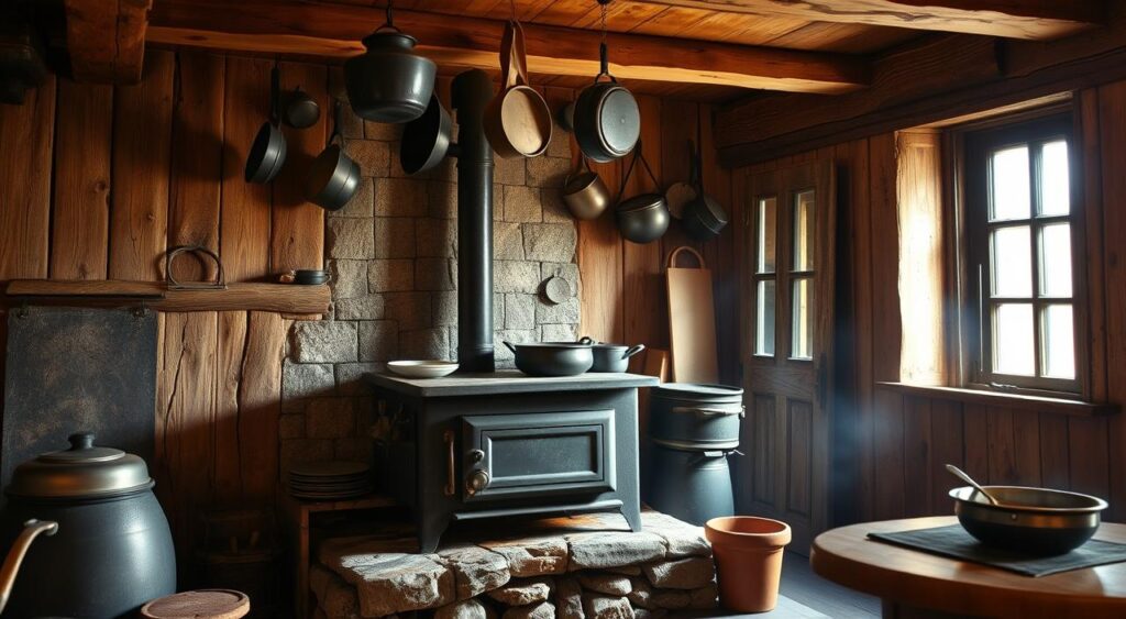 Descubra como pequenas reformas podem valorizar seu apartamento! 5 História do fogão a lenha