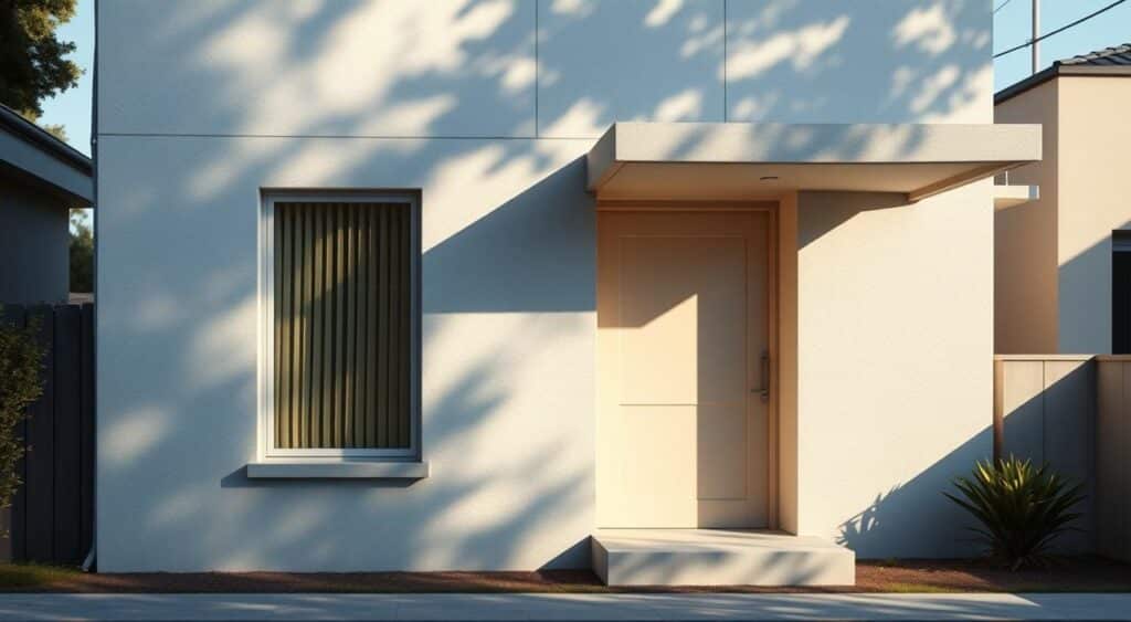 Você sabia? Como transformar a fachada da sua casa em apenas 7 metros! 1 Iluminação natural que destaca a fachada e cria ambientes agradáveis.
