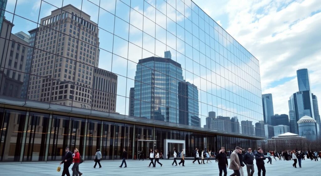 Descubra como os Vidros Espelhados Podem Modernizar Sua Fachada! 5 Importância da fachada espelhada na arquitetura moderna.