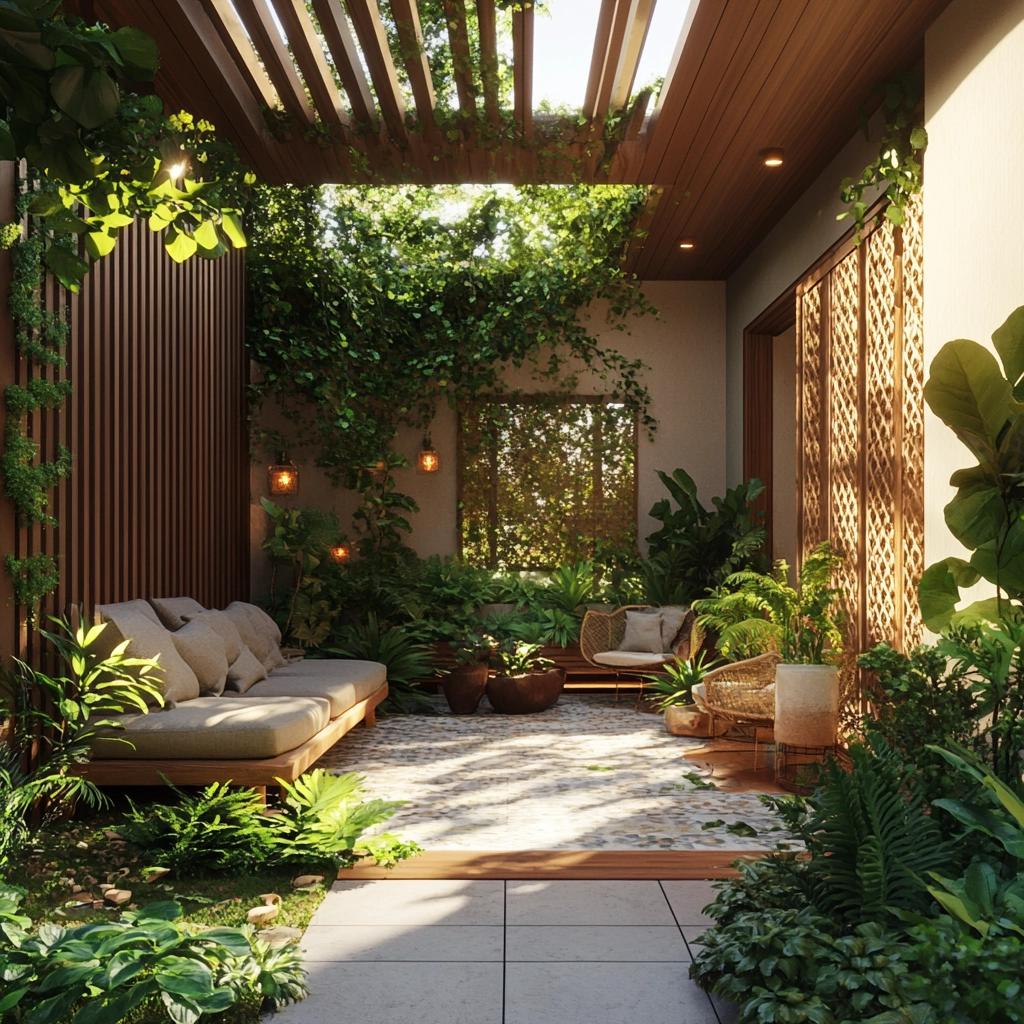 Como transformar um cantinho qualquer em um jardim encantador sem reforma 1 Como transformar um cantinho qualquer em um jardim encantador sem reforma