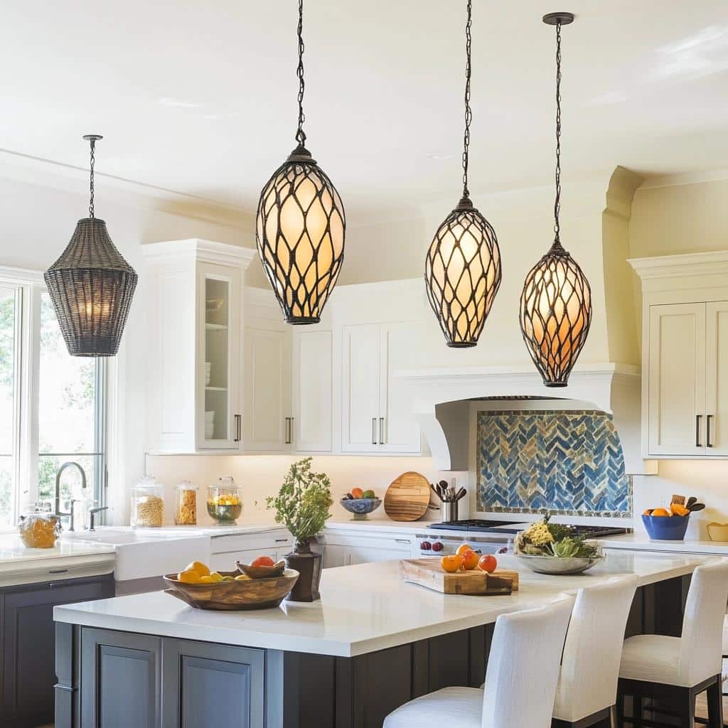 Transforme sua Cozinha: 70 Ideias de Lustres que Vão Encantar Você! 8 Lustre para a cozinha: 70 inspirações para todos os gostos