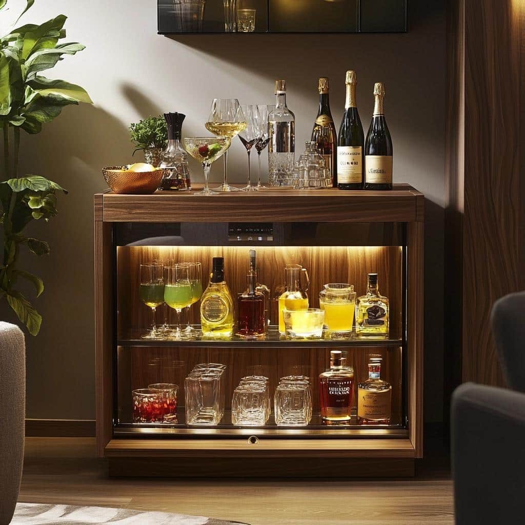 Transforme Seu Espaço: Dicas Incríveis para Criar o Bar dos Seus Sonhos em Casa! 2 Ideias Criativas para Montar Seu Bar em Casa