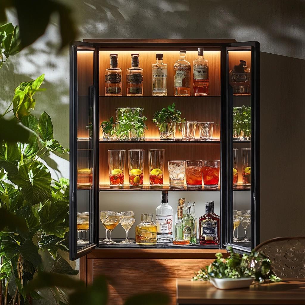Transforme Seu Espaço: Dicas Incríveis para Criar o Bar dos Seus Sonhos em Casa! 6 Ideias Criativas para Montar Seu Bar em Casa