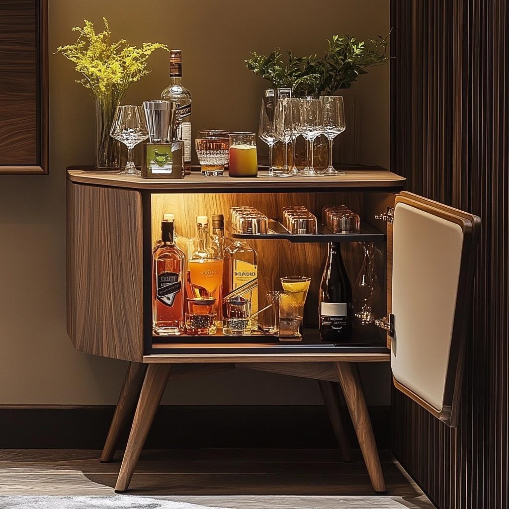 Transforme Seu Espaço: Dicas Incríveis para Criar o Bar dos Seus Sonhos em Casa! 8 Ideias Criativas para Montar Seu Bar em Casa
