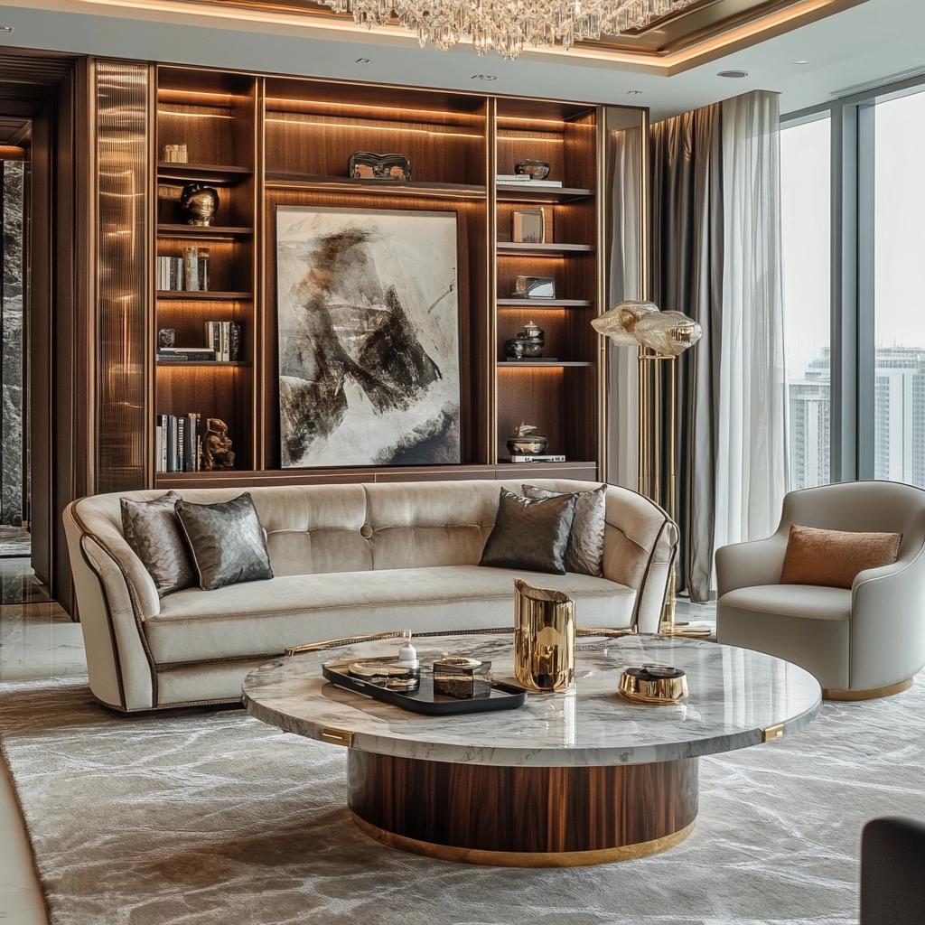 7 Inovações em Mobiliário de Luxo para Transformar Seu Espaço 1 Mobiliário de Luxo: Conforto e Estilo Refinado