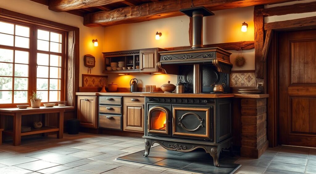 Descubra como pequenas reformas podem valorizar seu apartamento! 7 Cozinha com Fogão a Lenha: Será Que Vale a Pena Ter?