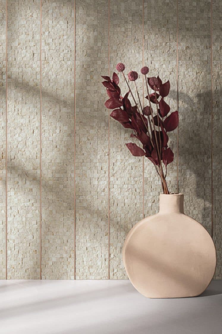 Descubra Como os Mosaicos Minimalistas Unem Tradição e Design Moderno! 2 Sinergia entre Portobello e Mosarte favorece parceria para oferecer mosaicos minimalistas (Projeto: Portobello)