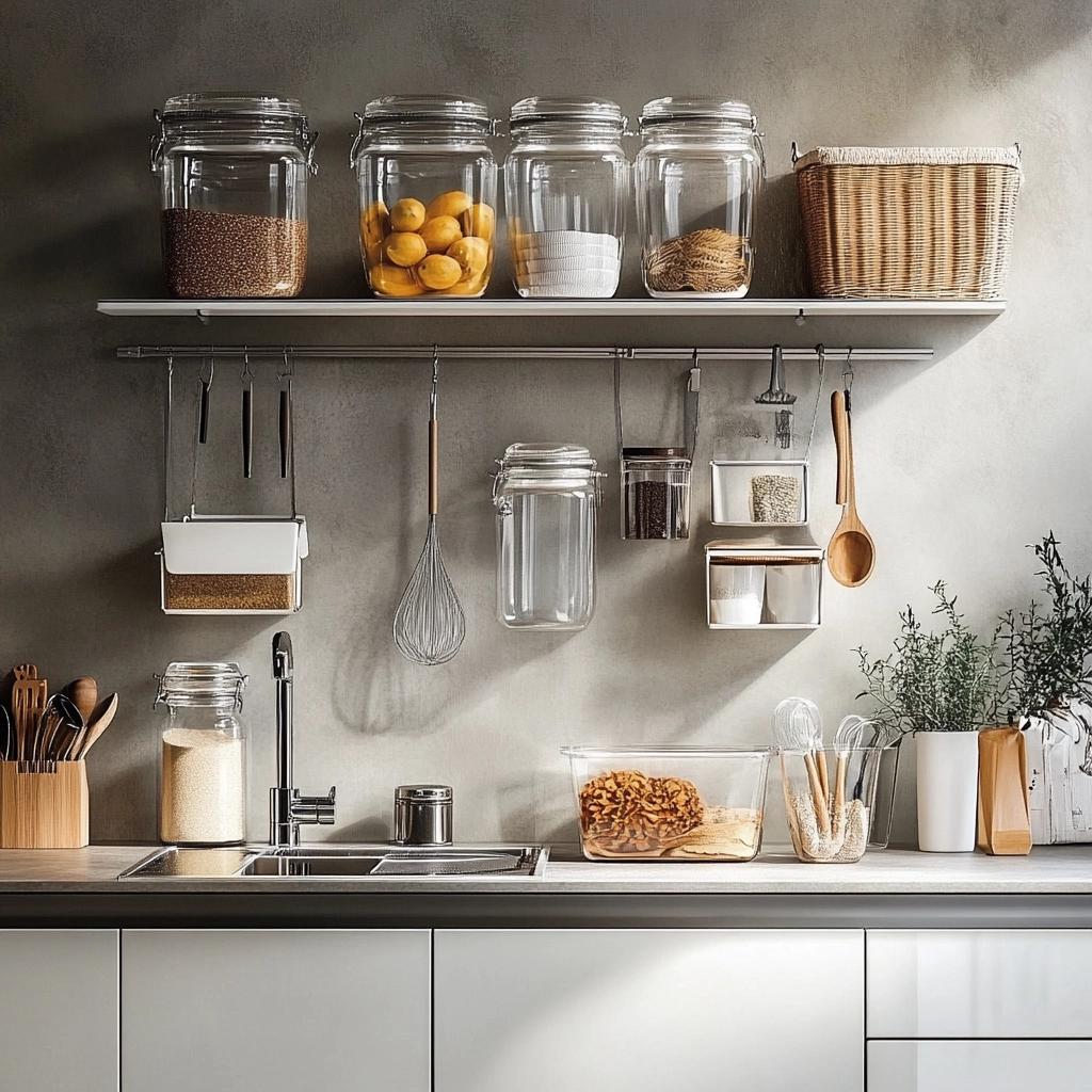 Transforme sua Cozinha: Dicas Incríveis para Organizar e Maximizar Espaço! 4 Organizadores de cozinha: sugestões para deixar tudo em ordem