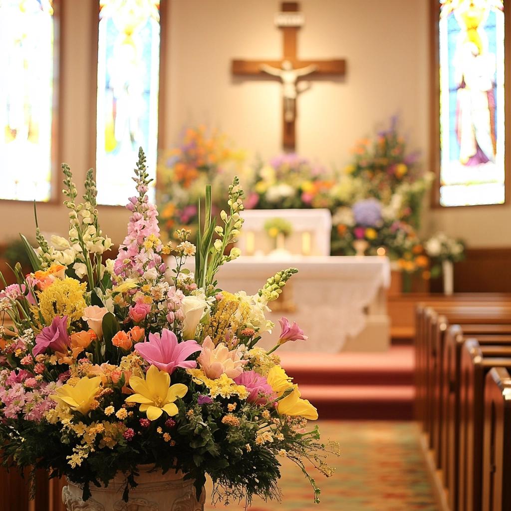 Transforme sua Igreja nesta Páscoa: Dicas de Decoração Criativa que Você Não Pode Perder! 2 Decoração Criativa para a Páscoa na Igreja