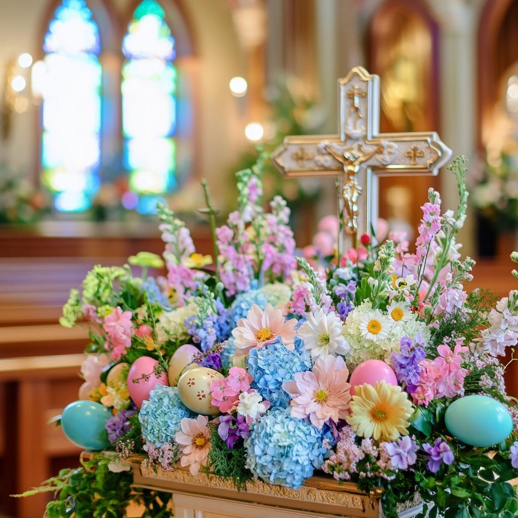 Transforme sua Igreja nesta Páscoa: Dicas de Decoração Criativa que Você Não Pode Perder! 6 Decoração Criativa para a Páscoa na Igreja