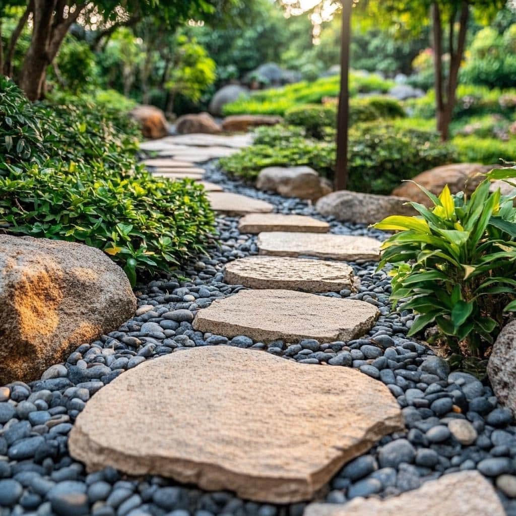 Descubra Como Escolher Pedras Decorativas e Transformar Seu Jardim em um Paraíso Visual! 2 6 Dicas para Escolher Pedras Decorativas para Seu Jardim e Criar um Paisagismo Perfeito