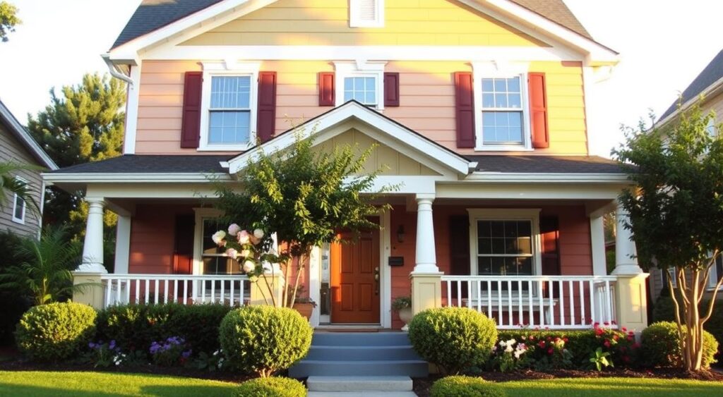 Renove a Exterior da Sua Casa: Dicas Surpreendentes para Economizar! 5 A pintura externa é uma forma econômica de renovar a casa.