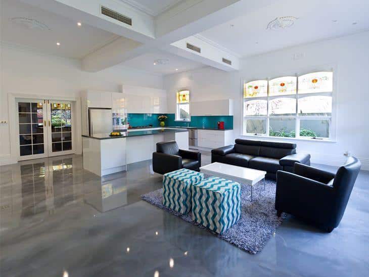 Porcelanato Líquido: O Piso Ideal que Valorizam Seu Ambiente 3 Foto: Reprodução / Mr. Epoxy and Paint