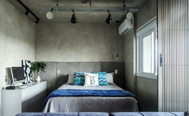 Transforme seu Quarto com Estilo Industrial: 70 Ideias Incríveis que Você Precisa Conhecer! 3 Foto de quarto industrial 1 - 1