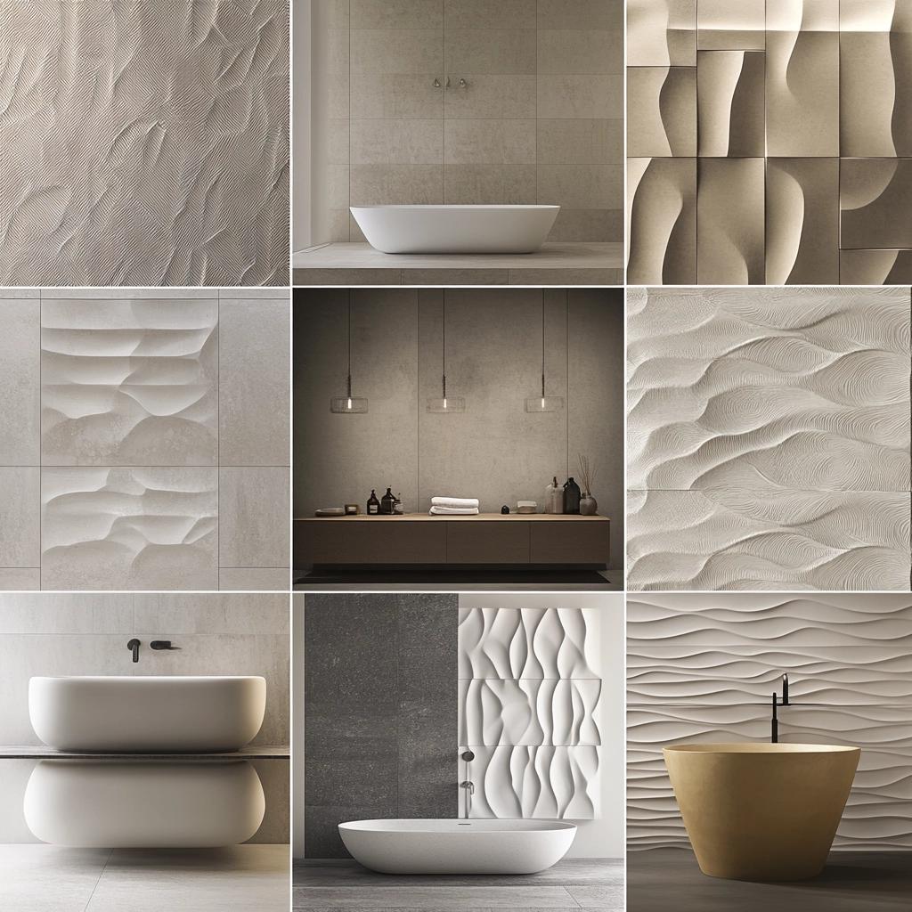 Revestimento Texturizado: O Toque que Transforma sua Decoração! 6 Revestimento com Relevo: Decoração para Ver e Sentir
