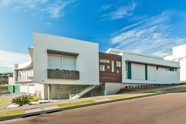 Revestimentos para Fachadas: Como Escolher a Melhor Opção para Seu Projeto 5 Reprodução / Grupo PR Arquitetura