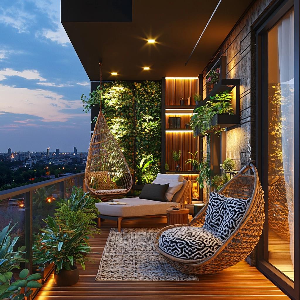 As 10 Melhores Sacadas para Decorar e Aproveitar Seu Espaço 1 Sacadas de Casas: Ideias Criativas para Decorar e Aproveitar o Espaço
