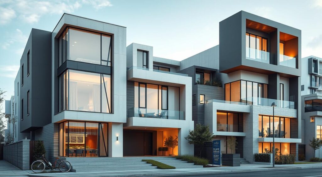 Transforme a Fachada da Sua Casa: Ideias Incríveis para Frentes Modernas que Encantam! 1 Tendências em fachadas modernas